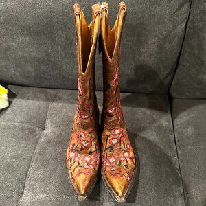 Old Gringo Cherry Blossom Joy Boots Size 6
